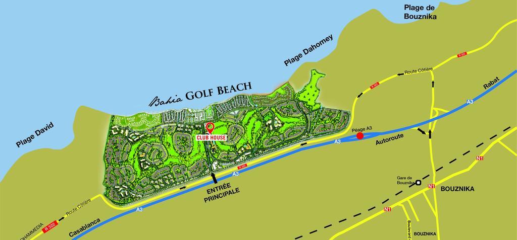 Bahia Golf Beach Bouznika Appart Ngoại thất bức ảnh
